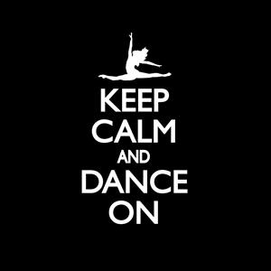 Keep Calm and Dance On Decal