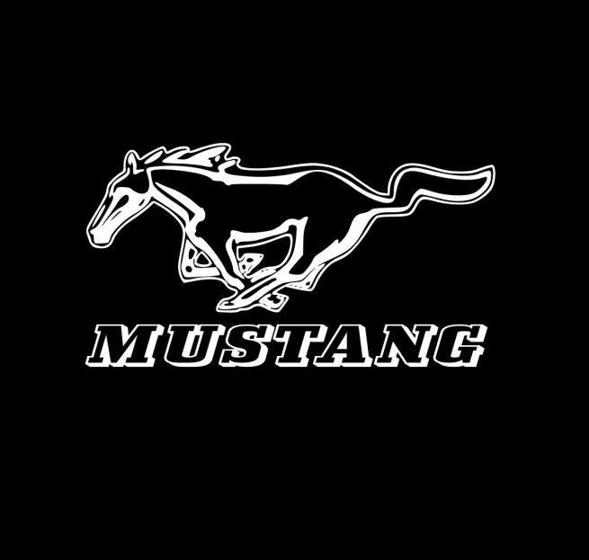Ford mustang horse decal #9