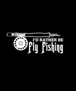 Rather Be Fly Fishing Decals
