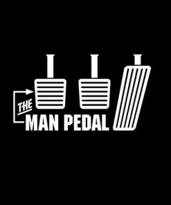The Man Pedal Truck Decals