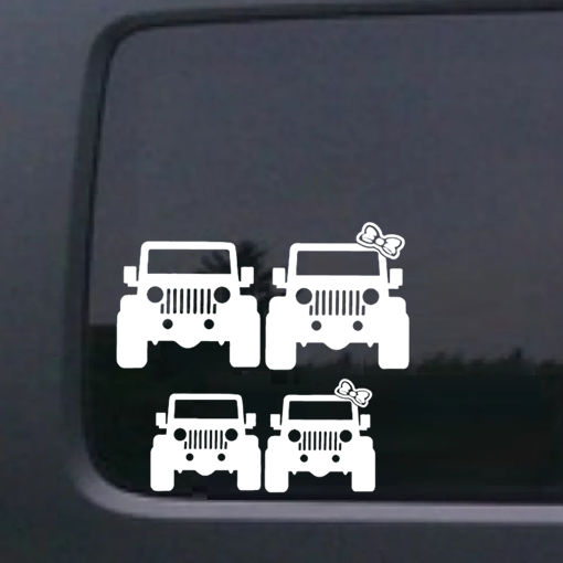 Jeep Family - Jeep Wrangler Decals