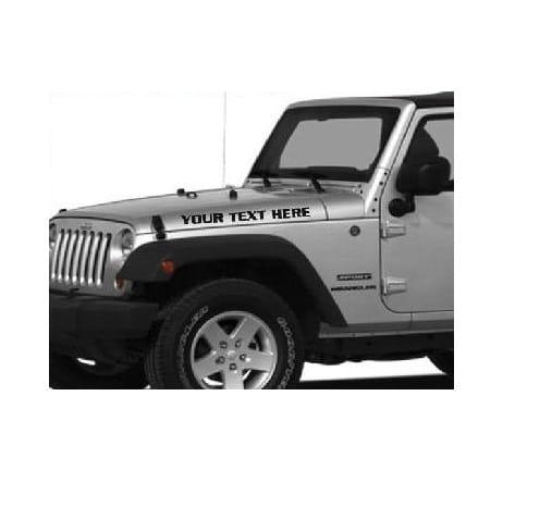 Choose Color She Looks Better With Her Top Off For Jeep Decal Wrangler XJ 