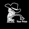 Calvin Piss On Your Prius Decal Stickers