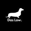 Das Low Dachshund Dog Window Decal Sticker