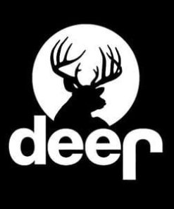 Jeep Deer Truck Decals