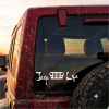 Jeep Life Window Decal Sticker for Jeeps d2