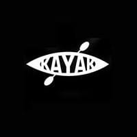 Kayak Kayaker Decal Sticker
