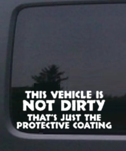 Not Dirty - Jeep Wrangler Decals