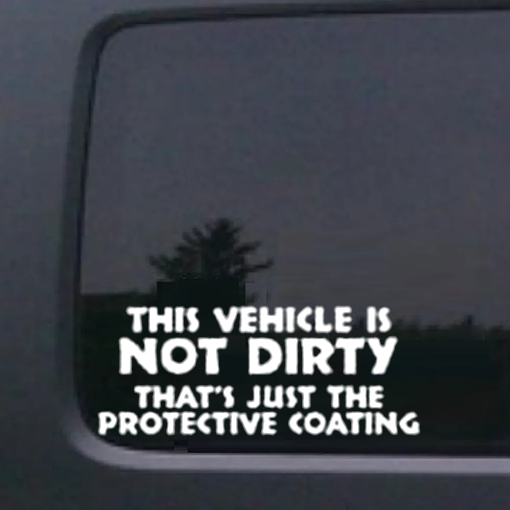 Not Dirty - Jeep Wrangler Decals