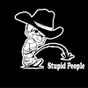 Calvin Piss On Stupid People Decal Stickers