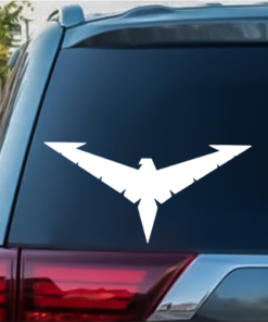 Nightwing Chest Symbol window decal Sticker