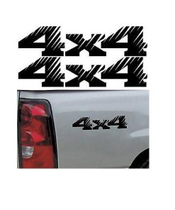 4X4 Truck Bedside Decal Pair A7