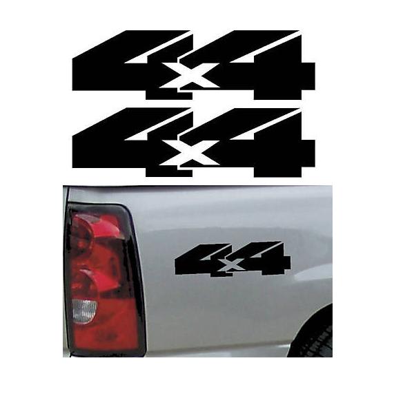 4X4 Truck Bedside Decal Pair A3
