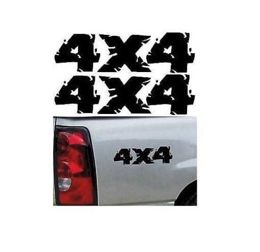 4X4 Truck Bedside Decal Pair A6