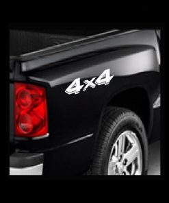 4X4 Truck Bedside Decal