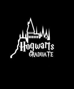 Hogwarts Graduate Harry Potter Decal Sticker
