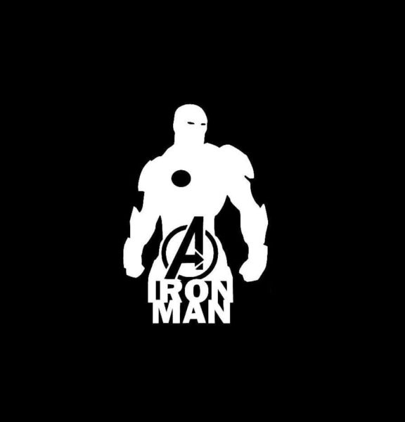 Avengers Iron Man Vinyl Decal Stickers