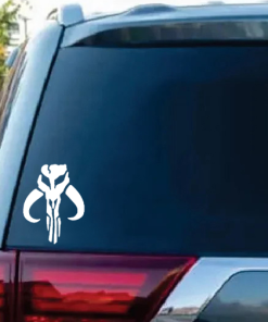 Mandalorian Symbol Star Wars Window Decal Sticker