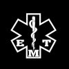 EMT Star Of Life Decal Sticker A3