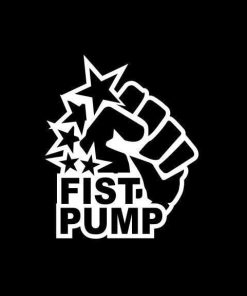 Fist Pump Decal Sticker