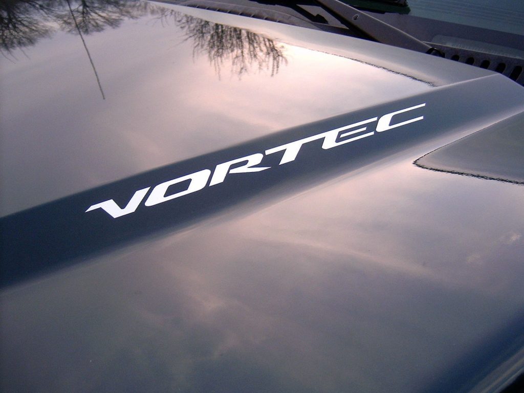 Chevy Vortec Hood Decal Set of 2