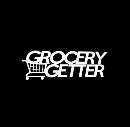 Grocery Go Getter Window Decal Sticker