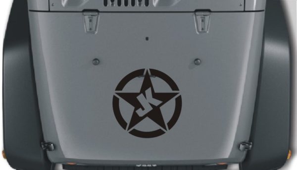 Jeep hood stickers #5