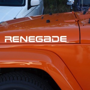 Jeep Renegade Hood Set Vinyl Decal Stickers - Custom ...