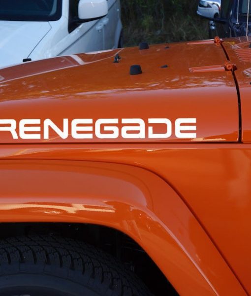 Jeep Renegade Hood Set Vinyl Decal Stickers