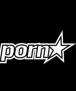 Porn Star Decal Sticker
