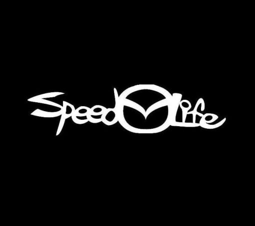 Speed Life Mazda Decal Sticker