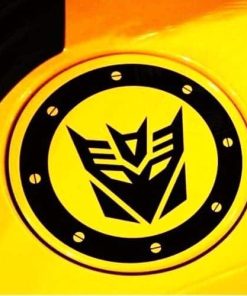 Transformers Fuel Door Decal Sticker
