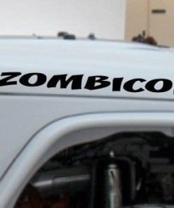Jeep Zombicon Hood Decal Set