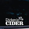 Dickens Cider Decal Sticker