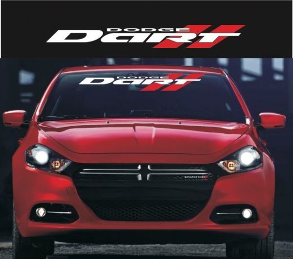 Dodge Dart windshield banner decal sticker a9