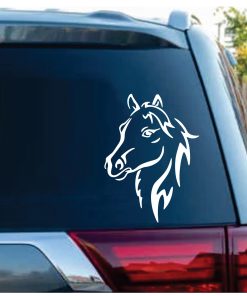 Horse Head Classy Decal Sticker