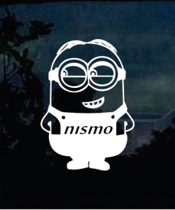 Nismo Minion Window Decal Sticker