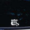 Tail of the Dragon RTE 129 decal sticker