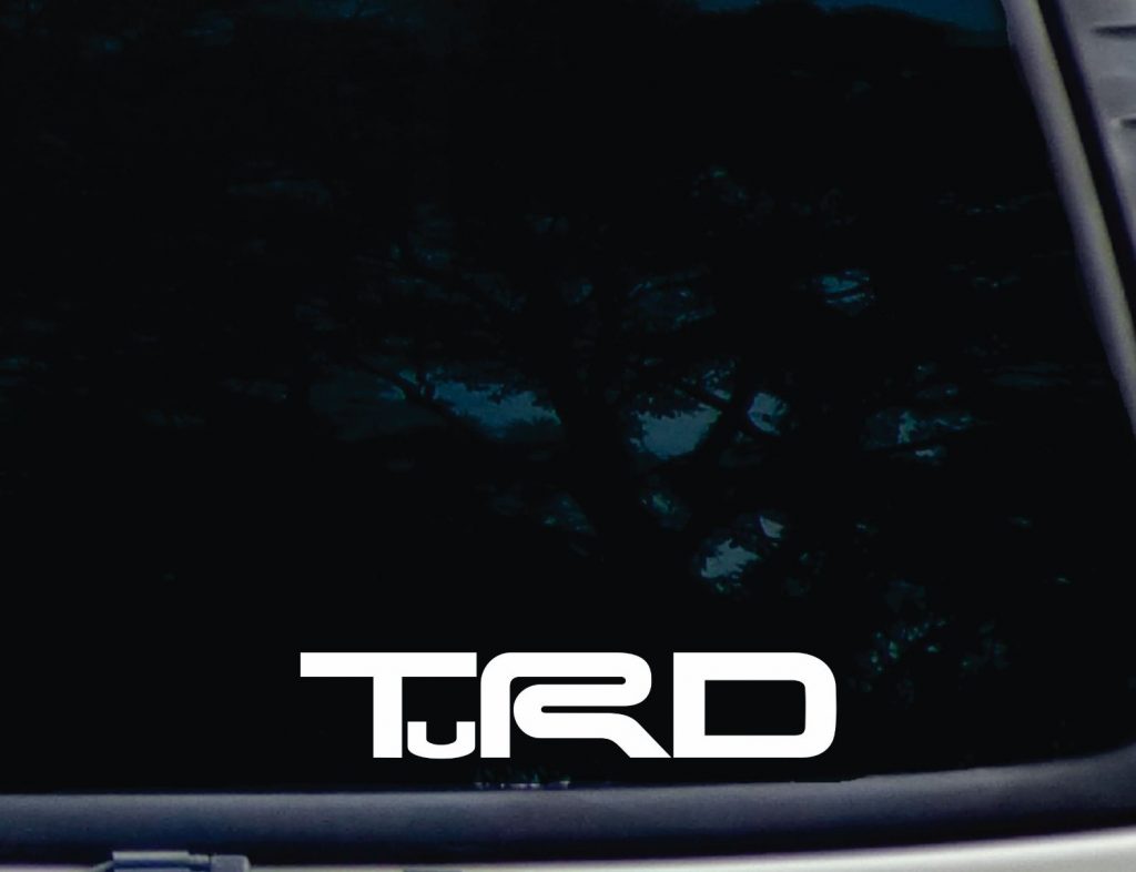 Toyota TRD TuRD decal sticker