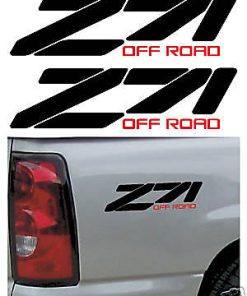 Chevy Z-71 Off Road bedside decal set