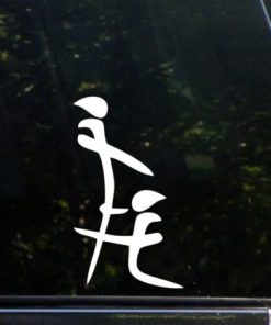 Chinese Blow Job Decal Sticker