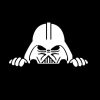 Darth Vader Peeking Decal Sticker