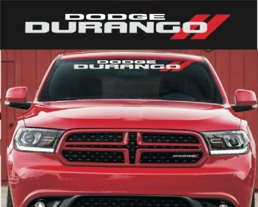 dodge durango A7 windshield banner decal sticker