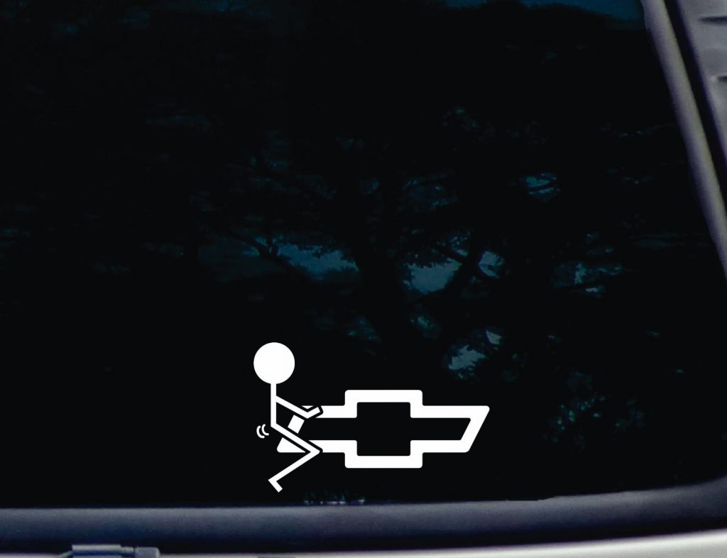 Fuck it Chevy Decal Sticker