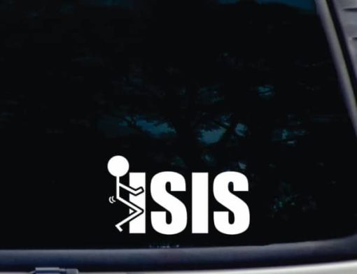 Fuck ISIS Decal Sticker a3