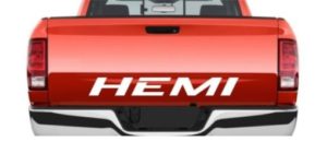 Dodge Hemi Tailgate Decal Sticker
