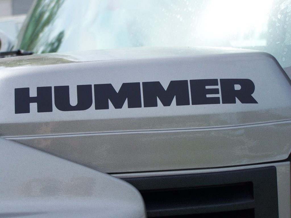 Hummer H2 H3 Breather Vinyl Decal Sticker
