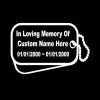 in loving memory dog tags
