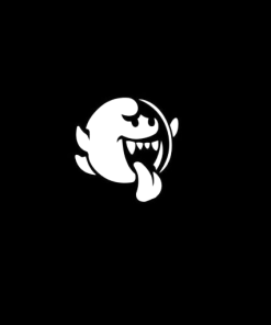Mario Brothers Ghost - Cartoon Decal Sticker