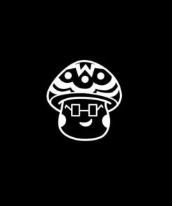 Mario Brothers Retro Mushroom Decal